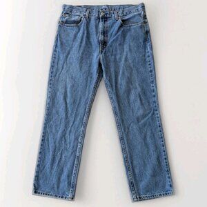 Levi’s 516 Men’s Jeans W38 L30 Straight Fit Blue Denim Zipper Fly 38x30 Classic